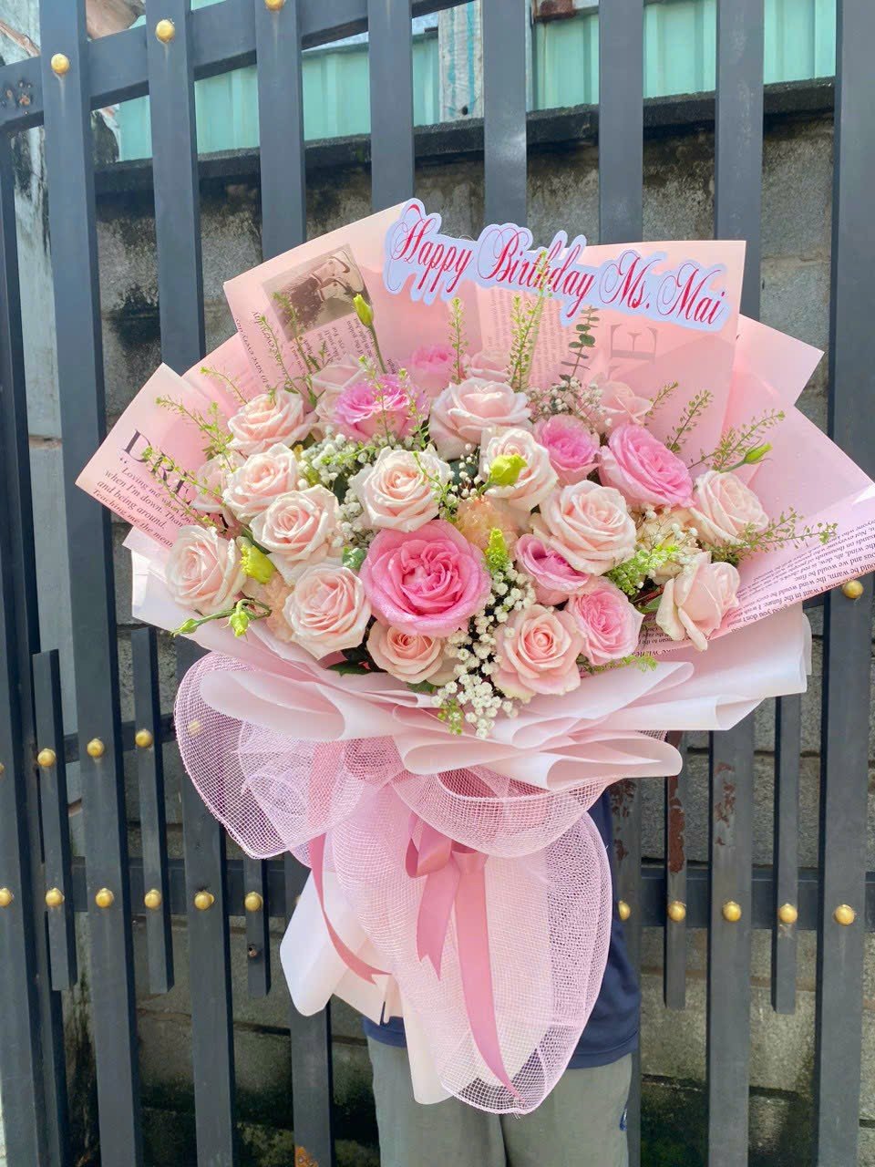 Mẫu bó hoa sinh nhật tại 	Thị trấn Hiệp Phước	 Nhơn Trạch	Đồng Nai